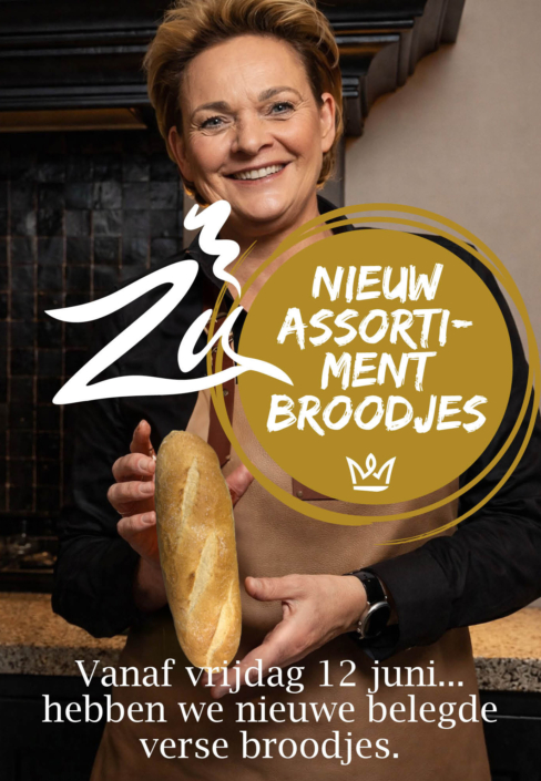 Nieuw assortiment broodjes
